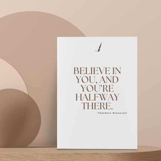 Believe You Can: Motivational Quote Wall Art Poster | Impressions Art